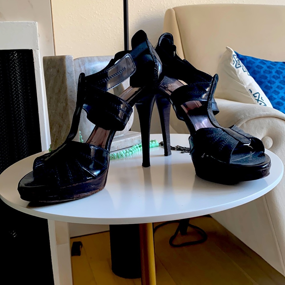 Stuart weitzman patent leather high heels